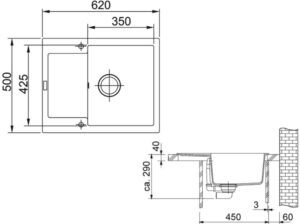 Franke MRG 611 параметры
